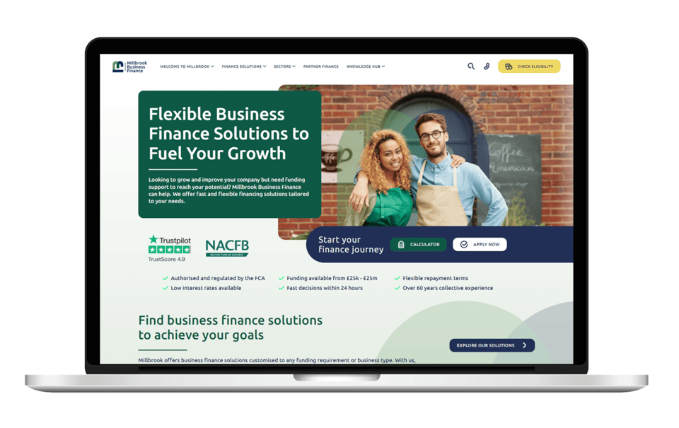 millbrook business finance example