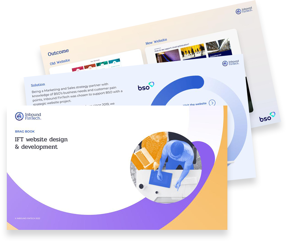Web design & dev brag book