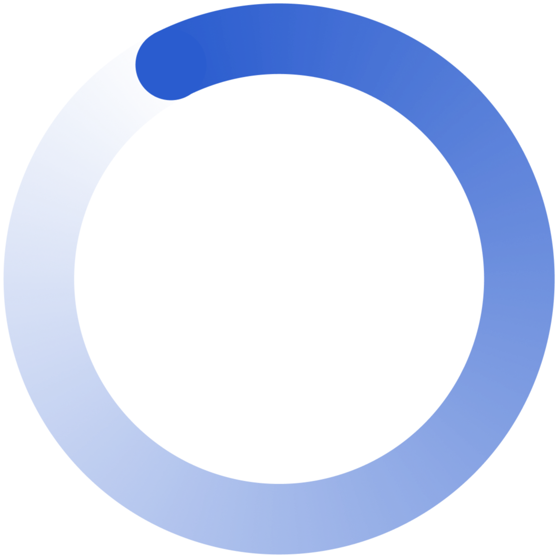 blue circle